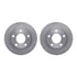 6602-74070 by DYNAMIC FRICTION COMPANY - Rotors with 5000 Euro Ceramic Brake Pads