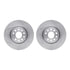 6602-74226 by DYNAMIC FRICTION COMPANY - Rotors with 5000 Euro Ceramic Brake Pads