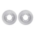 6612-02035 by DYNAMIC FRICTION COMPANY - Rotors with 5000 Euro Ceramic Brake Pads includes Hardware