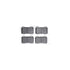 6612-03011 by DYNAMIC FRICTION COMPANY - Rotors with 5000 Euro Ceramic Brake Pads includes Hardware