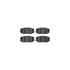 6612-03007 by DYNAMIC FRICTION COMPANY - Rotors with 5000 Euro Ceramic Brake Pads includes Hardware