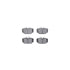 6612-11007 by DYNAMIC FRICTION COMPANY - Rotors with 5000 Euro Ceramic Brake Pads includes Hardware