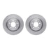 6612-11023 by DYNAMIC FRICTION COMPANY - Rotors with 5000 Euro Ceramic Brake Pads includes Hardware