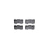 6612-11075 by DYNAMIC FRICTION COMPANY - Rotors with 5000 Euro Ceramic Brake Pads includes Hardware