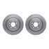 6612-11079 by DYNAMIC FRICTION COMPANY - Rotors with 5000 Euro Ceramic Brake Pads includes Hardware