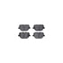 6612-11071 by DYNAMIC FRICTION COMPANY - Rotors with 5000 Euro Ceramic Brake Pads includes Hardware