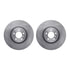 6612-11075 by DYNAMIC FRICTION COMPANY - Rotors with 5000 Euro Ceramic Brake Pads includes Hardware