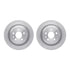 6612-11087 by DYNAMIC FRICTION COMPANY - Rotors with 5000 Euro Ceramic Brake Pads includes Hardware