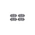6612-11087 by DYNAMIC FRICTION COMPANY - Rotors with 5000 Euro Ceramic Brake Pads includes Hardware