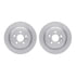 6612-11095 by DYNAMIC FRICTION COMPANY - Rotors with 5000 Euro Ceramic Brake Pads includes Hardware