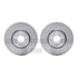 6612-11115 by DYNAMIC FRICTION COMPANY - Rotors with 5000 Euro Ceramic Brake Pads includes Hardware