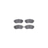 6612-13007 by DYNAMIC FRICTION COMPANY - Rotors with 5000 Euro Ceramic Brake Pads includes Hardware