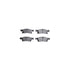 6612-19138 by DYNAMIC FRICTION COMPANY - Rotors with 5000 Euro Ceramic Brake Pads includes Hardware