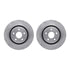 6612-19138 by DYNAMIC FRICTION COMPANY - Rotors with 5000 Euro Ceramic Brake Pads includes Hardware