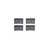 6612-20007 by DYNAMIC FRICTION COMPANY - Rotors with 5000 Euro Ceramic Brake Pads includes Hardware