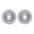 6612-20066 by DYNAMIC FRICTION COMPANY - Rotors with 5000 Euro Ceramic Brake Pads includes Hardware