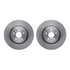 6612-20091 by DYNAMIC FRICTION COMPANY - Rotors with 5000 Euro Ceramic Brake Pads includes Hardware