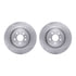 6612-20119 by DYNAMIC FRICTION COMPANY - Rotors with 5000 Euro Ceramic Brake Pads includes Hardware