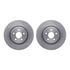 6612-26011 by DYNAMIC FRICTION COMPANY - Rotors with 5000 Euro Ceramic Brake Pads includes Hardware