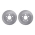 6612-27003 by DYNAMIC FRICTION COMPANY - Rotors with 5000 Euro Ceramic Brake Pads includes Hardware