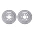 6612-27007 by DYNAMIC FRICTION COMPANY - Rotors with 5000 Euro Ceramic Brake Pads includes Hardware