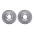 6612-27034 by DYNAMIC FRICTION COMPANY - Rotors with 5000 Euro Ceramic Brake Pads includes Hardware