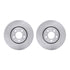 6612-27123 by DYNAMIC FRICTION COMPANY - Rotors with 5000 Euro Ceramic Brake Pads includes Hardware