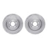 6612-27143 by DYNAMIC FRICTION COMPANY - Rotors with 5000 Euro Ceramic Brake Pads includes Hardware