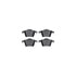 6612-27183 by DYNAMIC FRICTION COMPANY - Rotors with 5000 Euro Ceramic Brake Pads includes Hardware