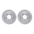 6612-31039 by DYNAMIC FRICTION COMPANY - Rotors with 5000 Euro Ceramic Brake Pads includes Hardware