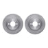 6612-31035 by DYNAMIC FRICTION COMPANY - Rotors with 5000 Euro Ceramic Brake Pads includes Hardware