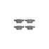 6612-31127 by DYNAMIC FRICTION COMPANY - Rotors with 5000 Euro Ceramic Brake Pads includes Hardware
