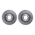 6612-31127 by DYNAMIC FRICTION COMPANY - Rotors with 5000 Euro Ceramic Brake Pads includes Hardware