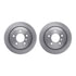 6612-31200 by DYNAMIC FRICTION COMPANY - Rotors with 5000 Euro Ceramic Brake Pads includes Hardware