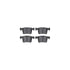 6612-31480 by DYNAMIC FRICTION COMPANY - Rotors with 5000 Euro Ceramic Brake Pads includes Hardware