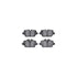 6612-32049 by DYNAMIC FRICTION COMPANY - Rotors with 5000 Euro Ceramic Brake Pads includes Hardware