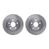 6612-32065 by DYNAMIC FRICTION COMPANY - Rotors with 5000 Euro Ceramic Brake Pads includes Hardware