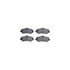 6612-42049 by DYNAMIC FRICTION COMPANY - Rotors with 5000 Euro Ceramic Brake Pads includes Hardware