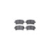 6612-45015 by DYNAMIC FRICTION COMPANY - Rotors with 5000 Euro Ceramic Brake Pads includes Hardware