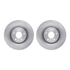 6612-46038 by DYNAMIC FRICTION COMPANY - Rotors with 5000 Euro Ceramic Brake Pads includes Hardware
