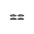 6612-46038 by DYNAMIC FRICTION COMPANY - Rotors with 5000 Euro Ceramic Brake Pads includes Hardware