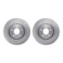 6612-46089 by DYNAMIC FRICTION COMPANY - Rotors with 5000 Euro Ceramic Brake Pads includes Hardware
