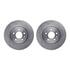 6612-46073 by DYNAMIC FRICTION COMPANY - Rotors with 5000 Euro Ceramic Brake Pads includes Hardware