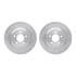 6612-54039 by DYNAMIC FRICTION COMPANY - Rotors with 5000 Euro Ceramic Brake Pads includes Hardware