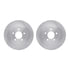 6612-54046 by DYNAMIC FRICTION COMPANY - Rotors with 5000 Euro Ceramic Brake Pads includes Hardware