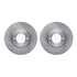 6612-56018 by DYNAMIC FRICTION COMPANY - Rotors with 5000 Euro Ceramic Brake Pads includes Hardware