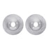 6612-58023 by DYNAMIC FRICTION COMPANY - Rotors with 5000 Euro Ceramic Brake Pads includes Hardware
