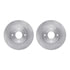 6612-59007 by DYNAMIC FRICTION COMPANY - Rotors with 5000 Euro Ceramic Brake Pads includes Hardware