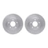 6612-59015 by DYNAMIC FRICTION COMPANY - Rotors with 5000 Euro Ceramic Brake Pads includes Hardware
