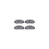 6612-59015 by DYNAMIC FRICTION COMPANY - Rotors with 5000 Euro Ceramic Brake Pads includes Hardware